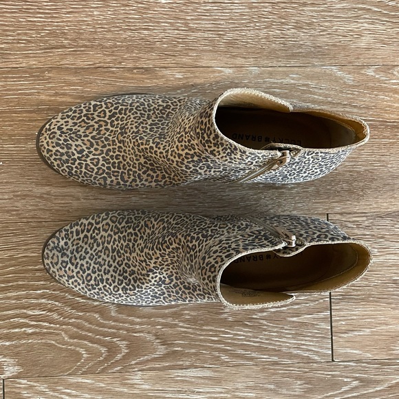 Lucky Brand Cheetah Print Booties - Size 10 - Picture 2 of 5
